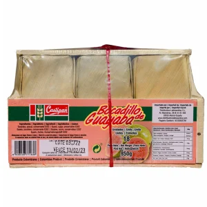 Bocadillos de Guayaba Hoja Castipan 850g